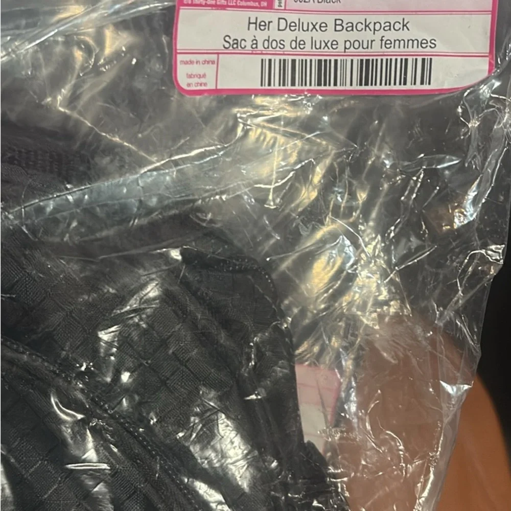 Thirty-One Black Deluxe Backpack